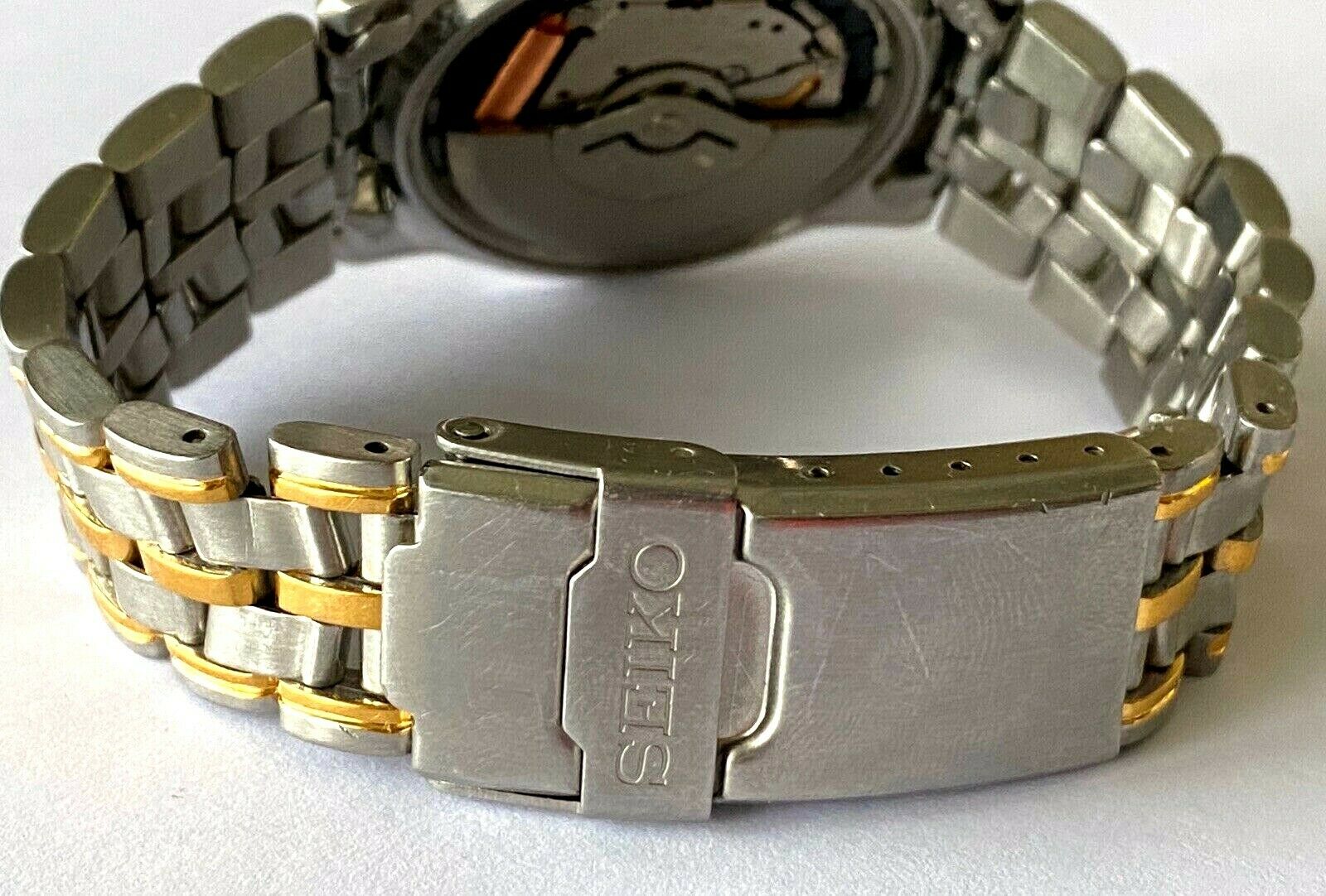 Vintage Seiko Kinetic Sports 50 5M43-0A59 Watch - Complete 
