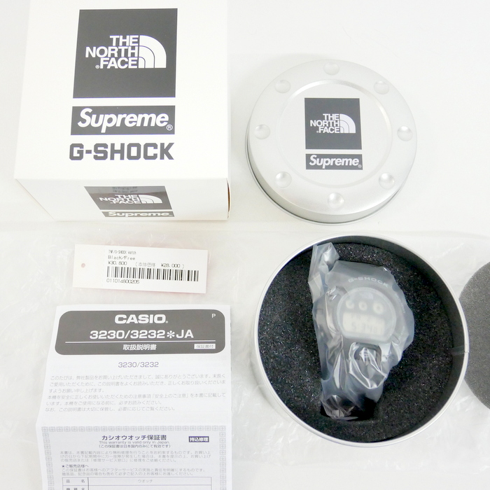 Supreme x THE NORTH FACE x CASIO G-SHOCK Domestic Regular 22AW