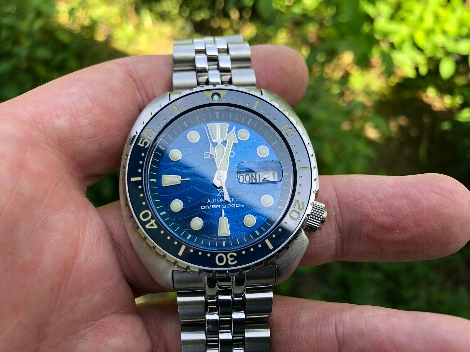 Seiko] My SRPC91 “Save The Ocean” Turtle on the Strapcode Angus