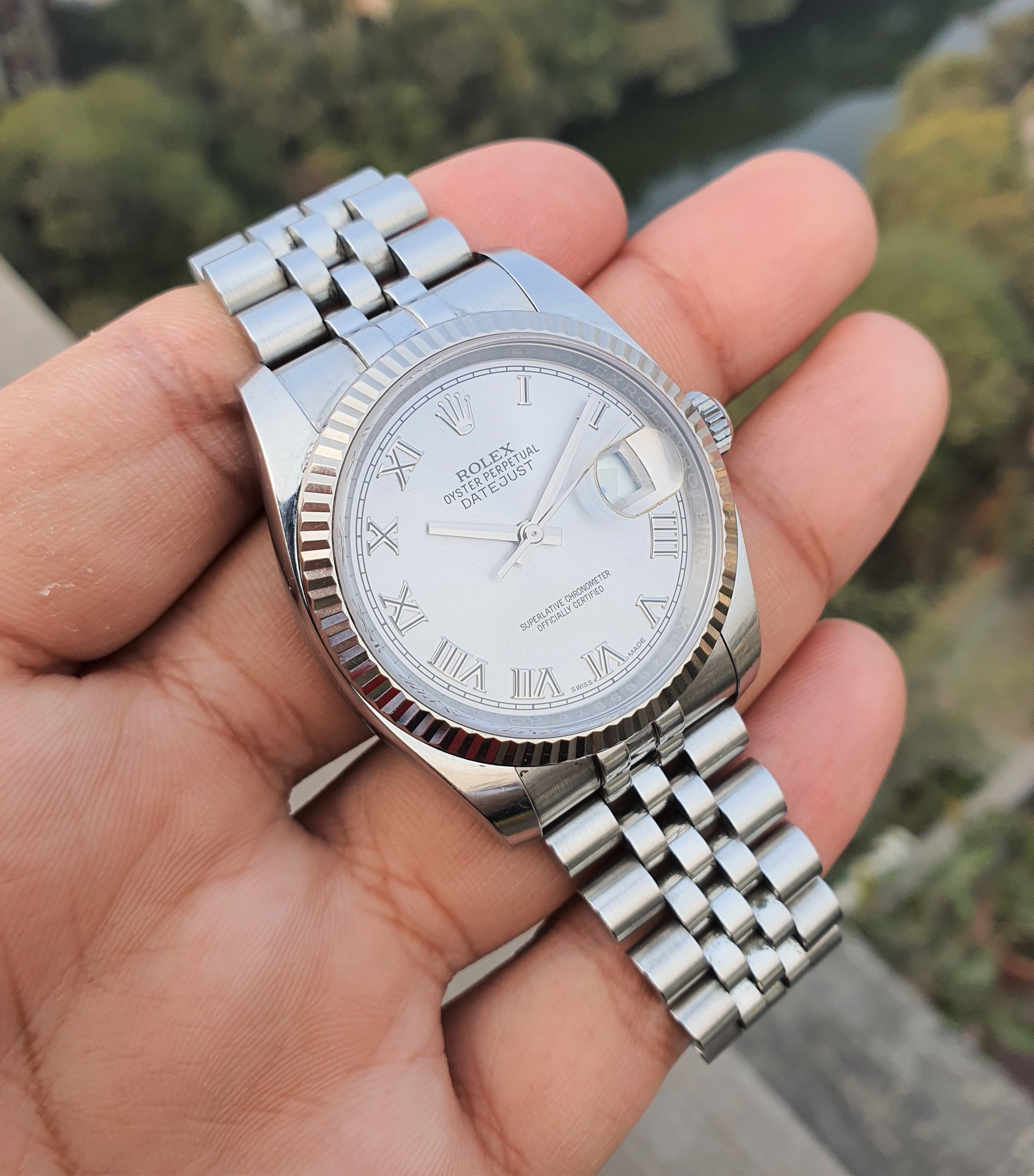 FS Rolex Datejust 116234 Silver Dial 5299 included Shipping WatchCharts Marketplace