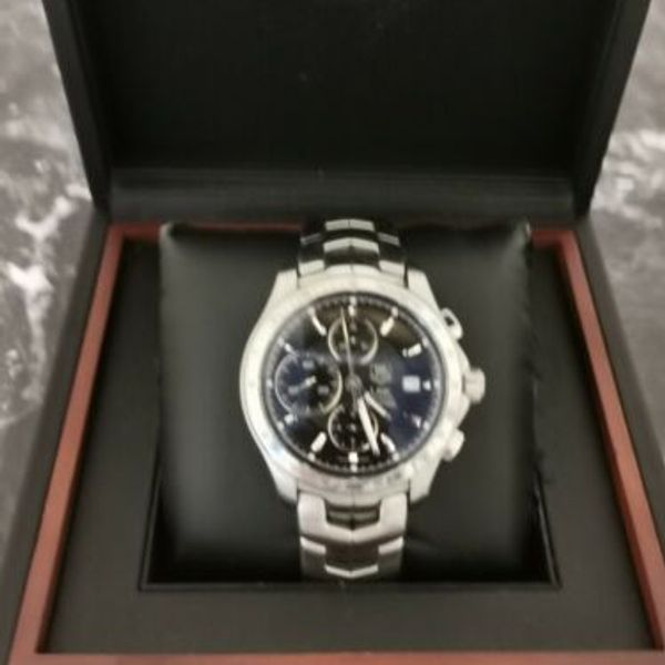 Tag Heuer CJF2110 Mens Watch Automatic Chronograph + Box Booklet ...