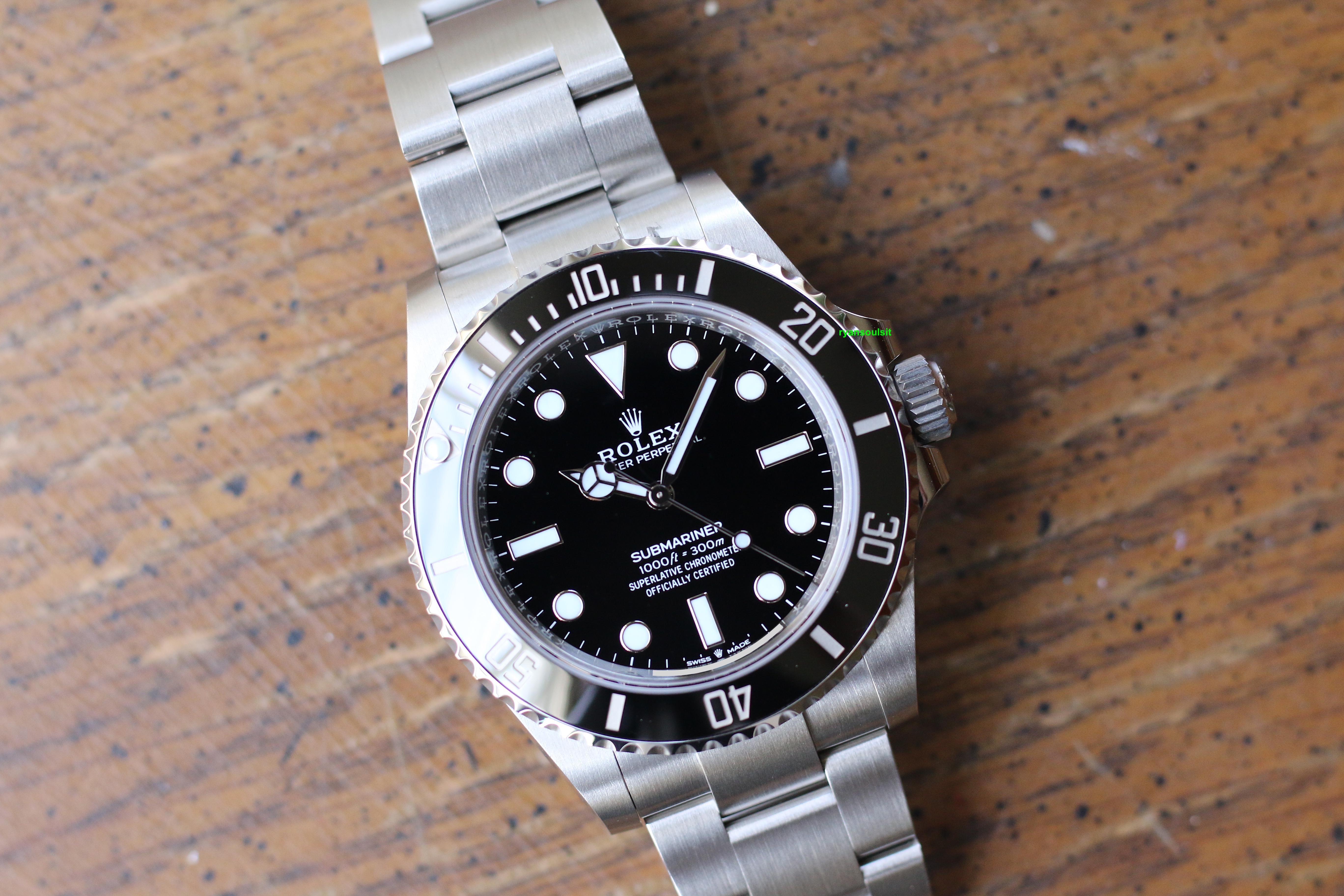 WTS 2023 Rolex 41 Submariner No Date 124060 WatchCharts Marketplace