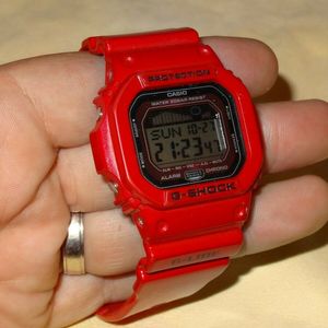 Casio G Shock G Lide 3151 Glx 5600 Red Used Good Condition Watchcharts
