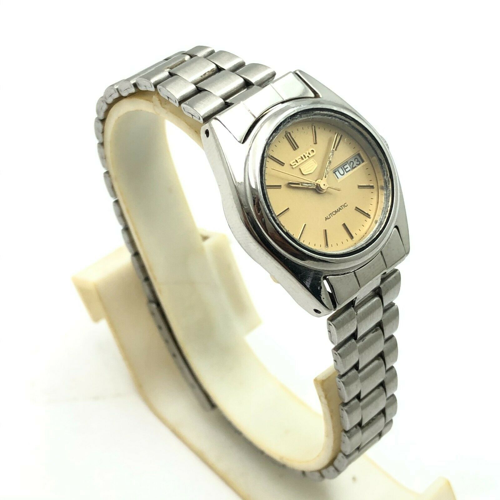 SEIKO セイコー 稼動　4207-0010 セイコー5 Vintage Women's Seiko 5 4207-0010 D/D 24mm Automatic Japan Wrist