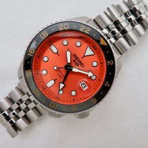 Seiko 5 Sports GMT SSK005 Automatic (Orange Dial / 42.5mm