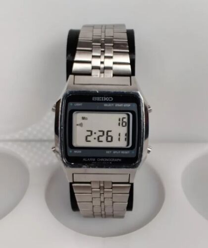 Vintage 80s Seiko A914-5A09 outlet Alarm Chronograph