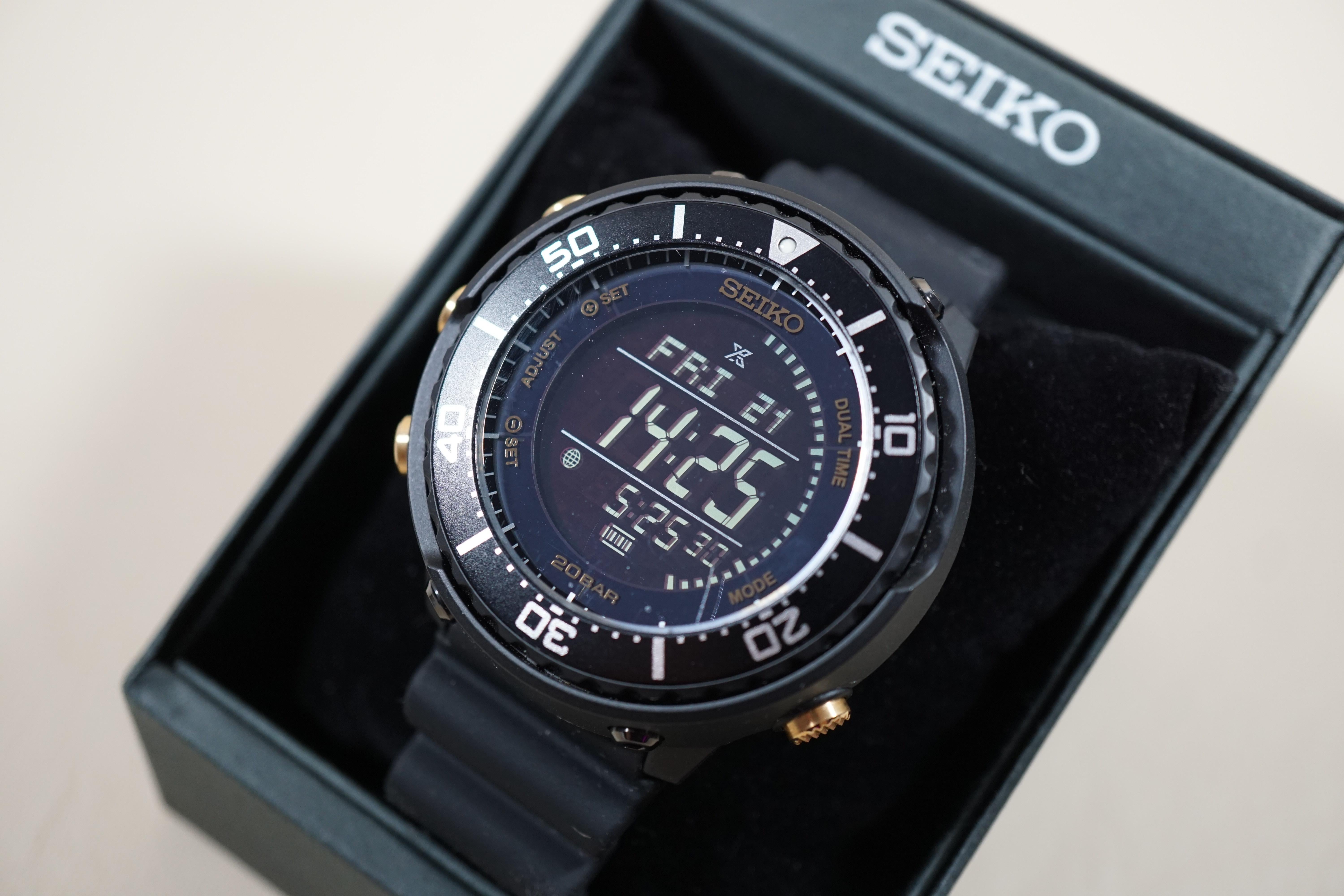 SBEP005 Seiko Prospex Tuna Watch Fieldmaster Solar the Digital 