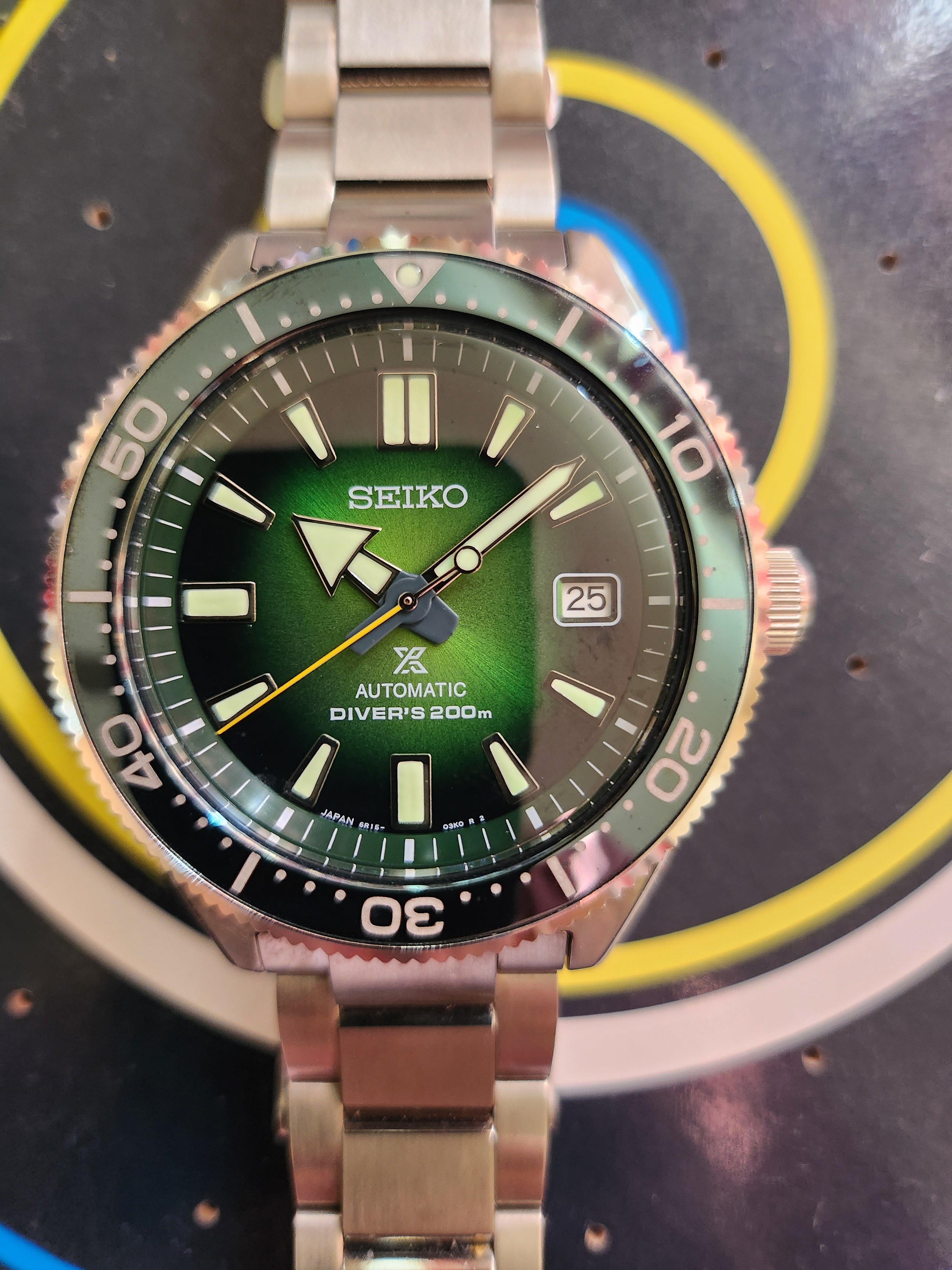 625 USD FS Seiko SBDC077 Green Sea Special Edition Like New WatchCharts Marketplace