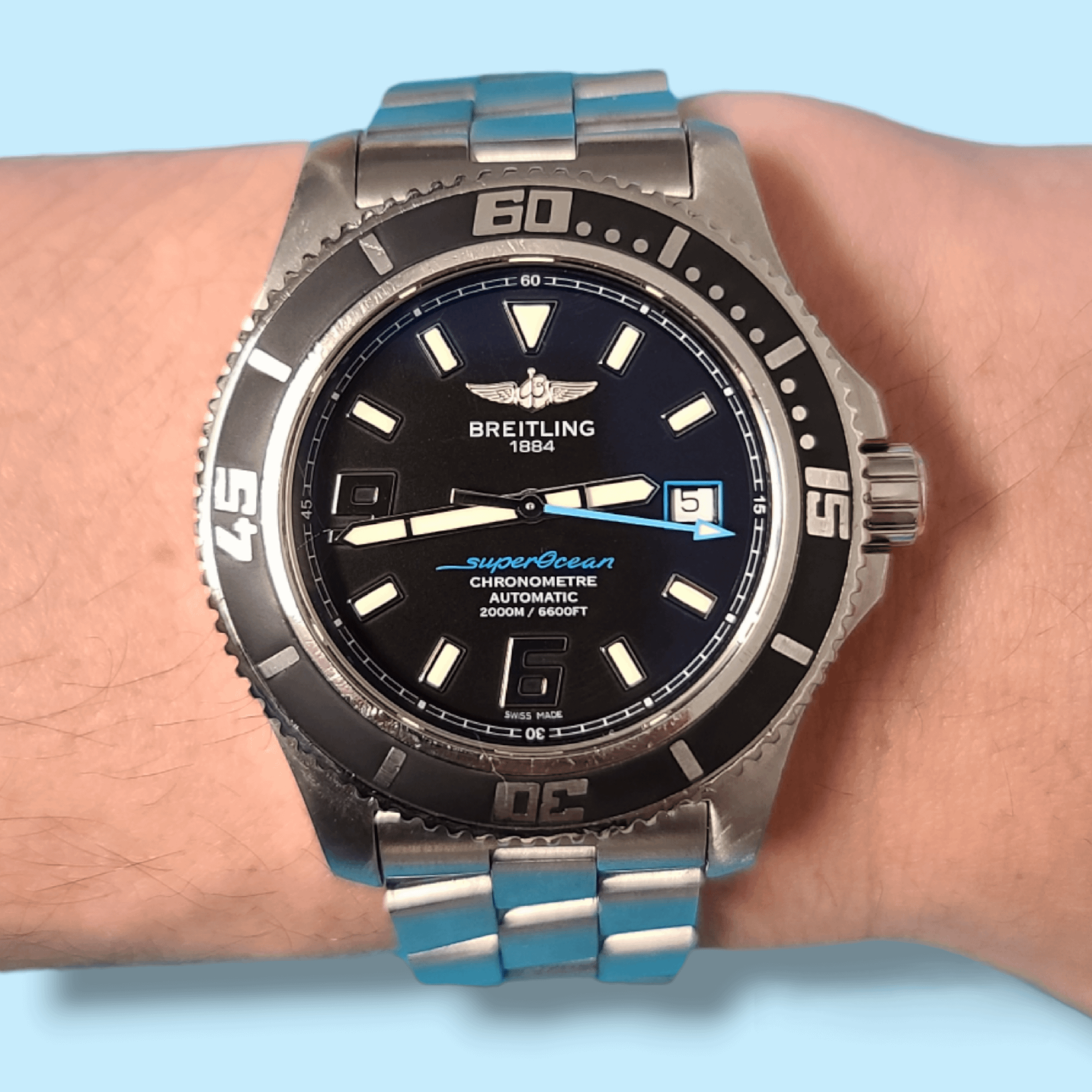 WTS Breitling SuperOcean 44 A1739102 2750 WatchCharts Marketplace