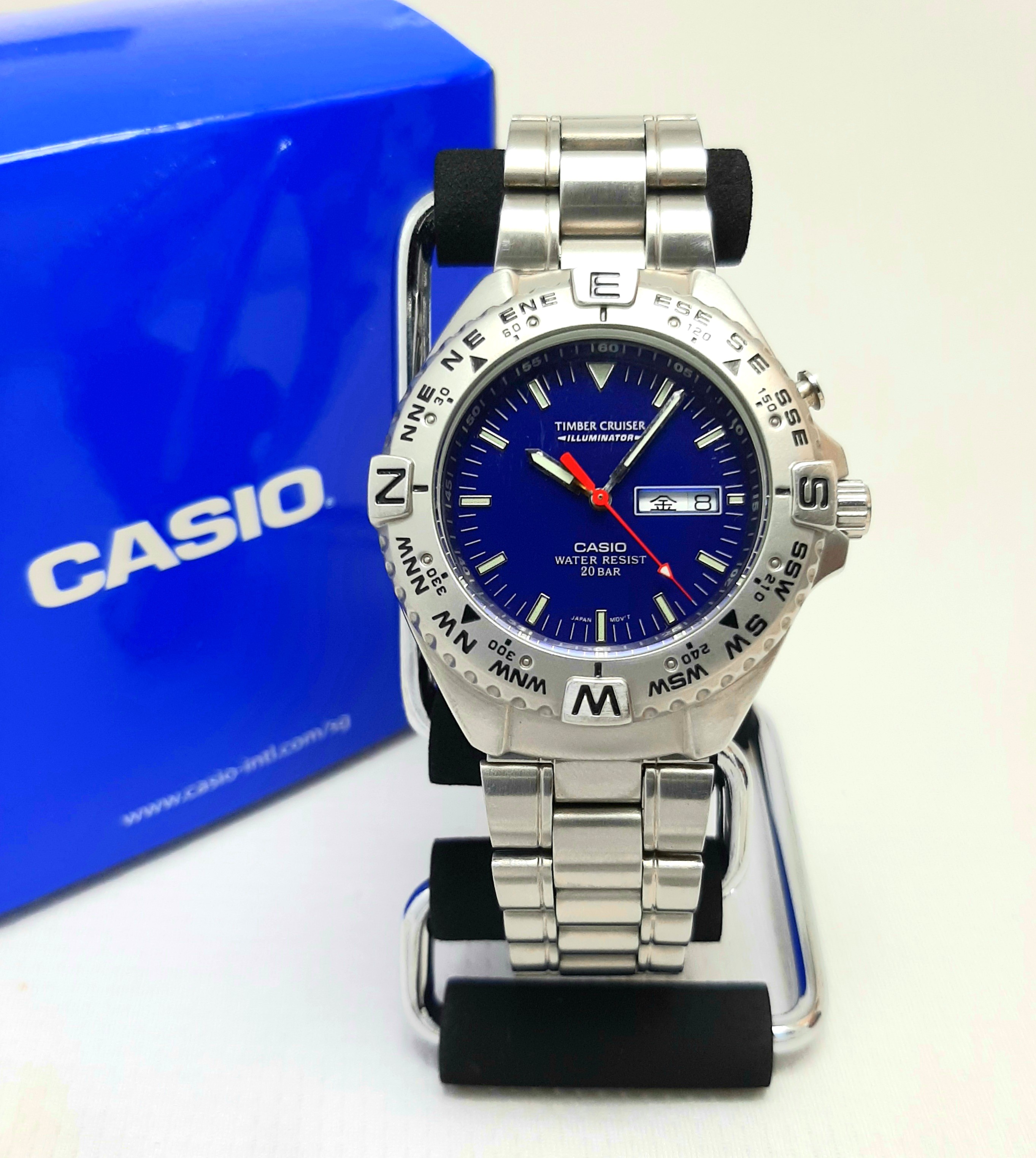 CASIO TIMBER CRUISER 腕時計 tic-2 CASIO カシオ TIMBER CRUISER TIC-2 ILLUMINATOR 20気圧防水