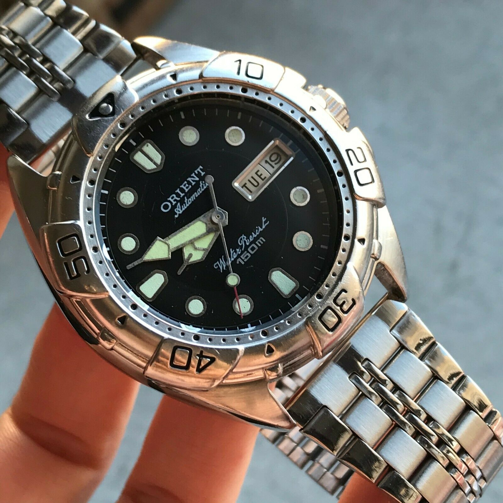 Orient Automatic Water Resist 150m Diver Japan Original