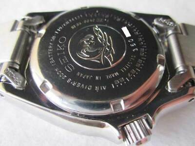Seiko SBCM023 8F35-00A0 Diver Scuba Quartz Authentic Mens Watch