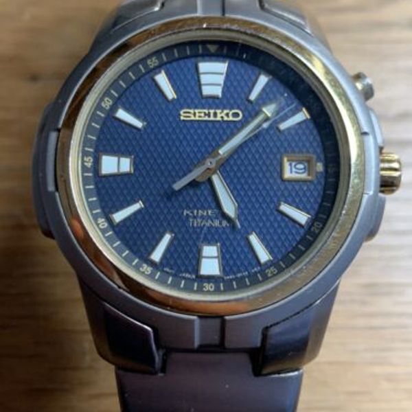 Seiko Titanium 5M620C10 Gents Watch WatchCharts