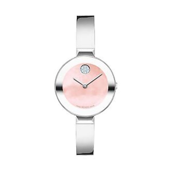 Movado Bold Bangles Women's Watch - Swiss Quartz Movement Stainless ...