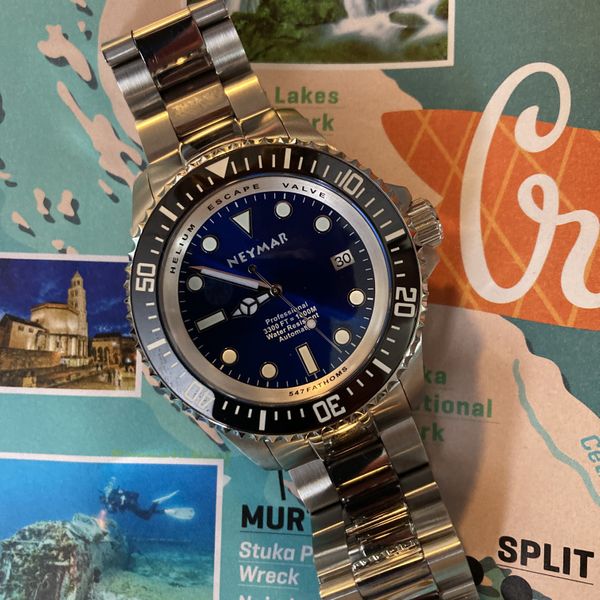 [125 USD] Neymar 1000m dive watch WatchCharts