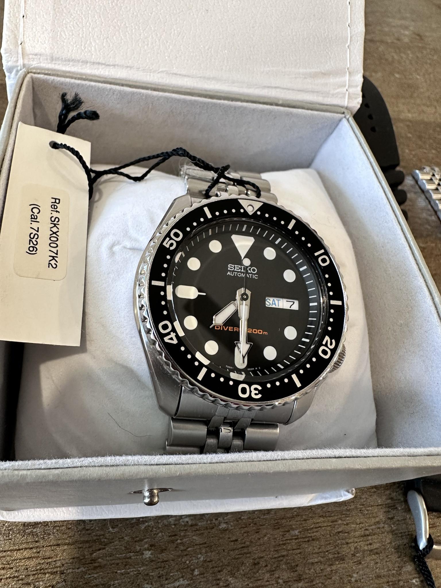 Seiko skx007k2 hotsell