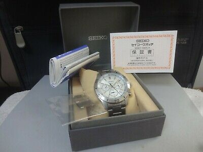 Japan 2012 SEIKO Quartz watch [CHRONOGRAPH 100M] 6T63-00E0 new battery |  WatchCharts
