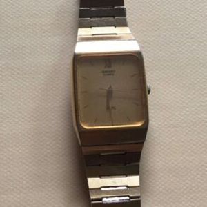 Vintage Seiko SX 5Y95-5000 Gold Tone Men's Quartz Watch Running |  WatchCharts