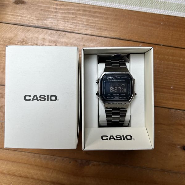 Protection écran Verre Trempé 9H Pour Casio A168WEGG-1BEF - 3 Films Anti-rayures Et Anti-empreintes