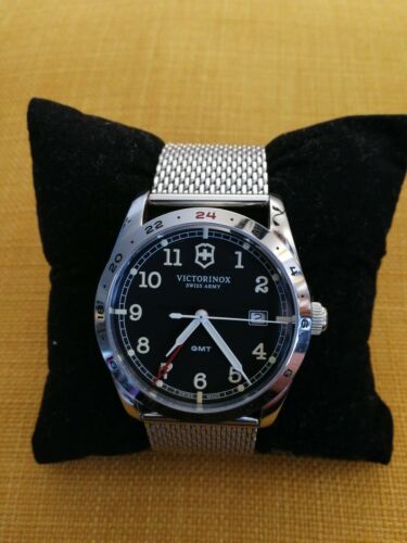 Mens Victorinox Swiss Army Infantry GMT Watch 241649 335 new