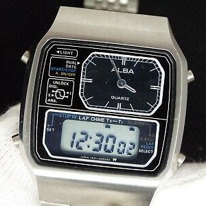 SEIKO セイコー Y651-5090 アナデジ ヴィンテージ 腕時計 SEIKO Y651-5090 Vintage Ana-Digi Analog Digital Wristwatch