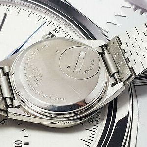 Vintage SEIKO KING QUARTZ 0853-8040 STAINLESS Mens Watch JAPAN