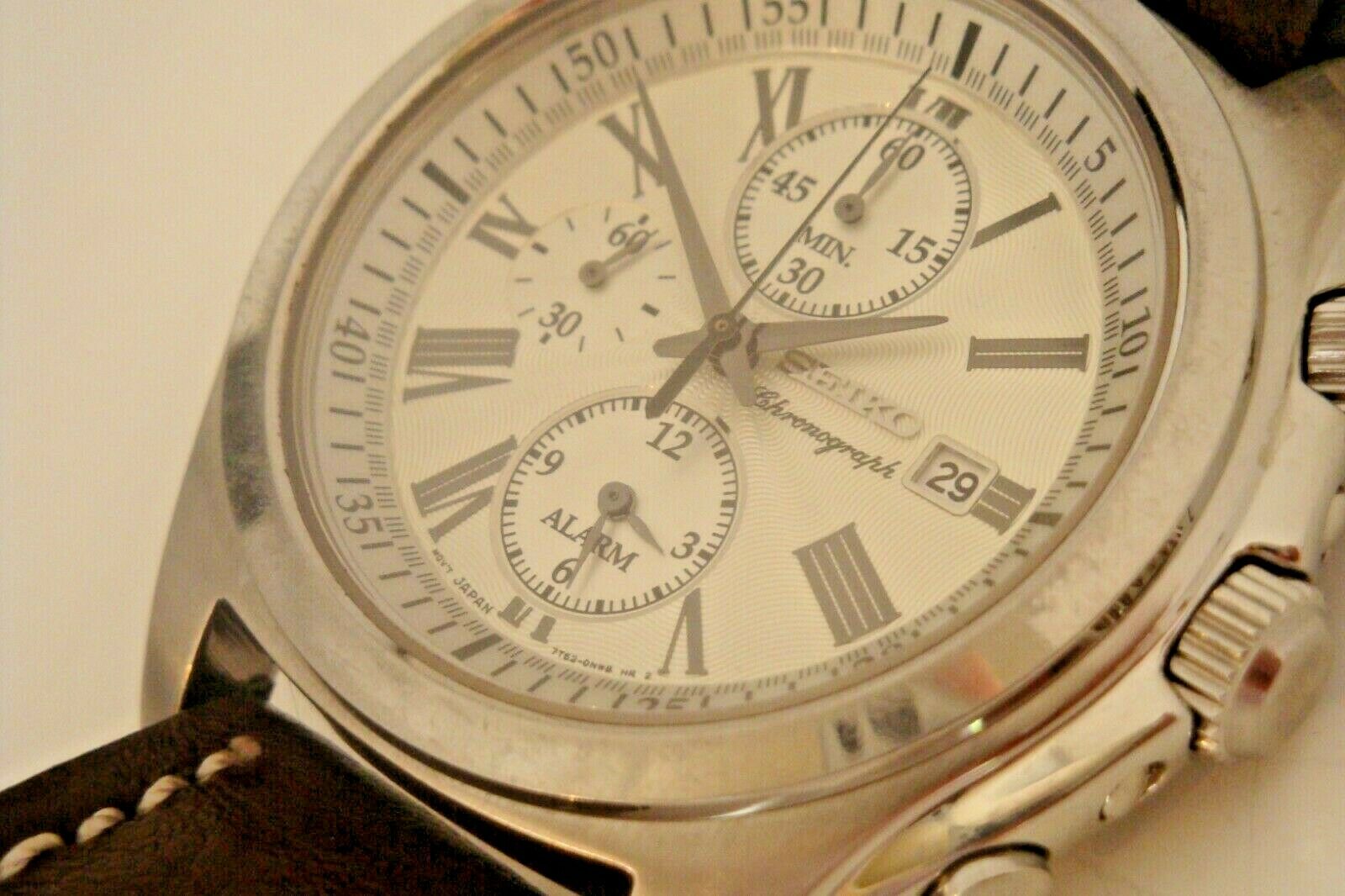 Seiko Executive Chronograph. 7t62 0KR0. Second gen. Gents watch