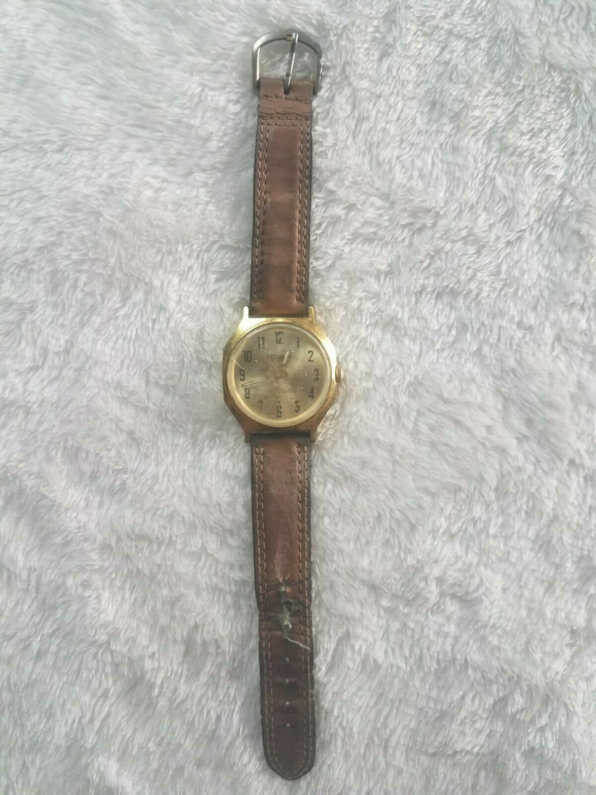 Vintage Citizen 17 Jewel WR C-25-CX Gold Tone Mens Hand Wind 