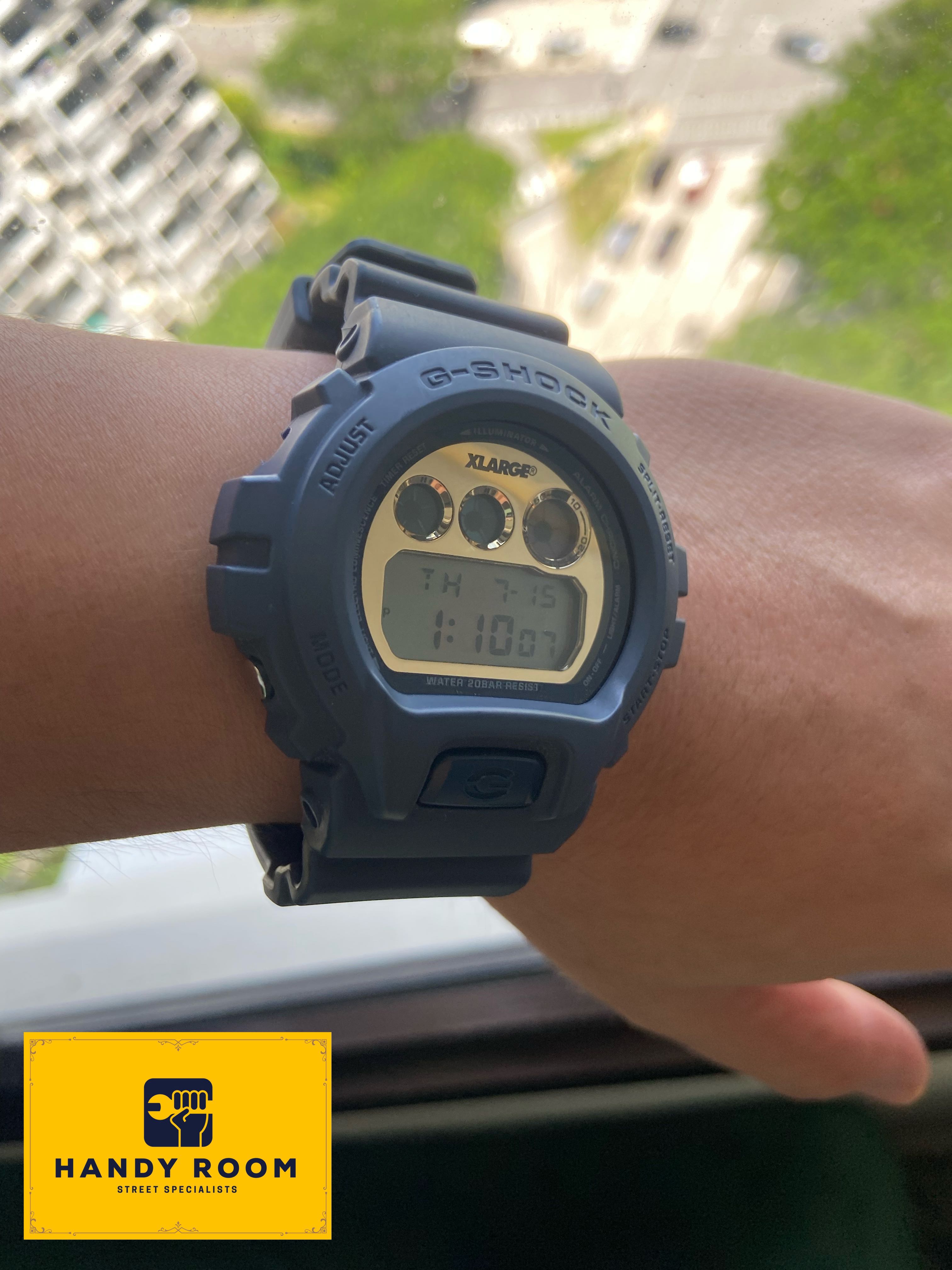 Limited Time Offer] RARE XLARGE x G-SHOCK DW-6900 25th Anniversary