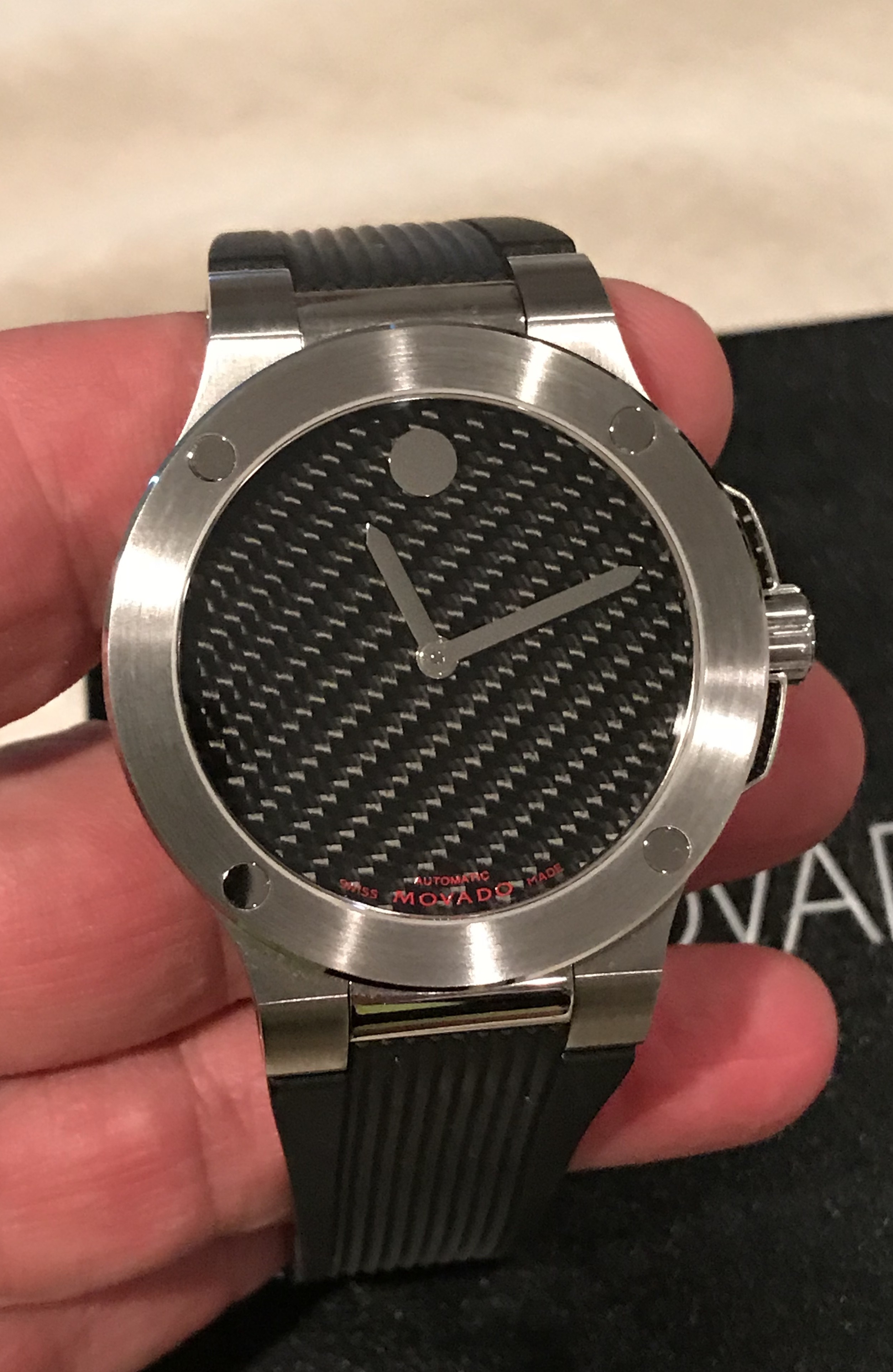 SOLD SWISS MADE MOVADO SE EXTREME AUTOMATIC WITH BIG PRICE DROP