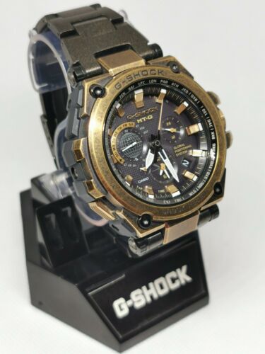 Casio G Shock MTG G1000BS 1A 2015 Baselworld Gold x Black