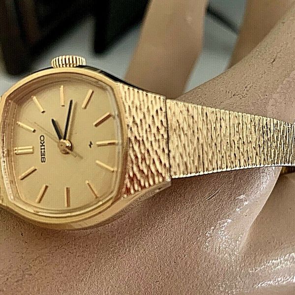 Ref 3380 Seiko Japan Vintage Women's Watch, Hand wound ref 1104-3380 23mm NOS ...