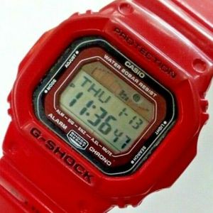 Vintage Casio G Shock G Lide Red Mens Digital Watch Glx 5600 Model 3151 Watchcharts