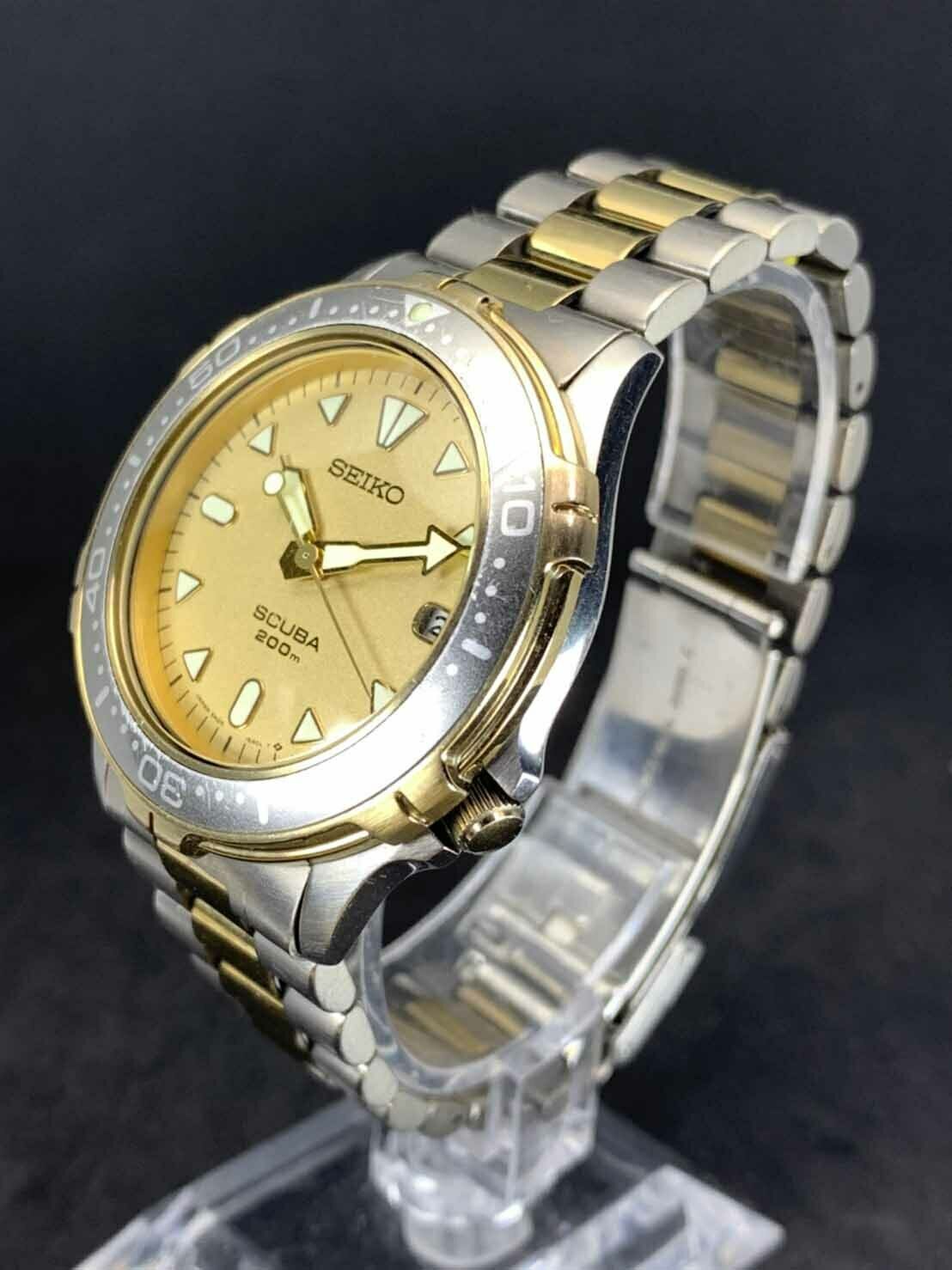 SEIKO SCUBA 200m 5H25-6A00 Quartz Wrist Watch Japan | WatchCharts