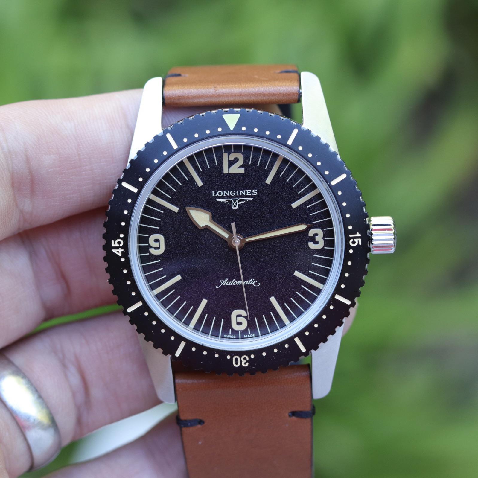 WTS Longines Heritage Skin Diver L2.822.4.56.2 Box Papers