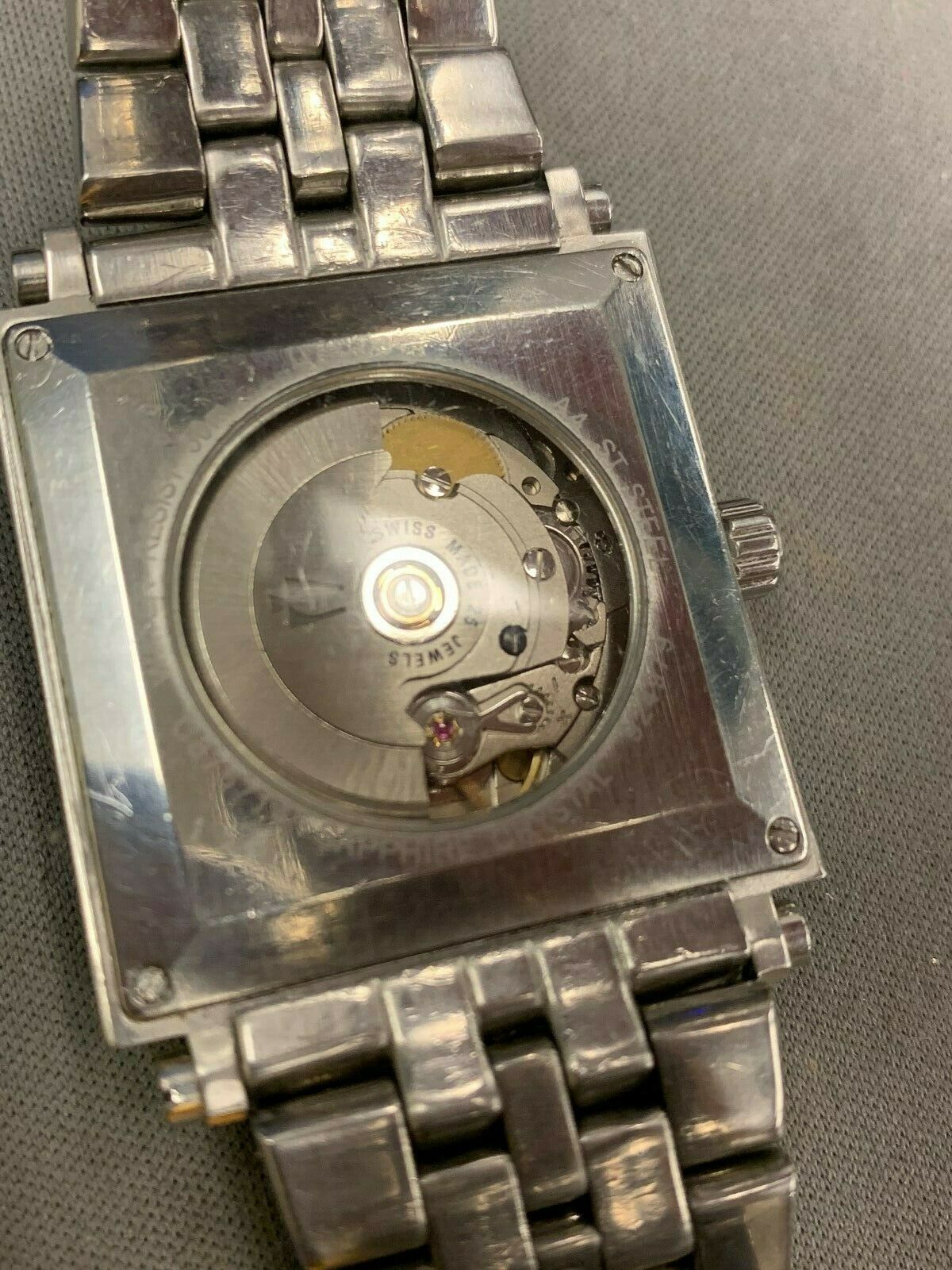Gents Bulova Accutron 25 jewel automatic blk face C876714