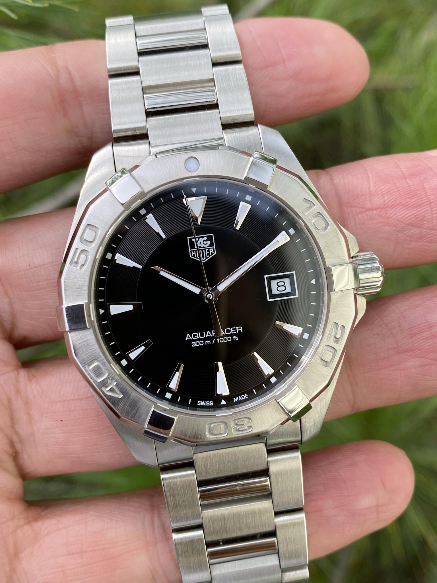 WTS Tag Heuer. Aquaracer. 41mm. Nice black dial. WatchCharts