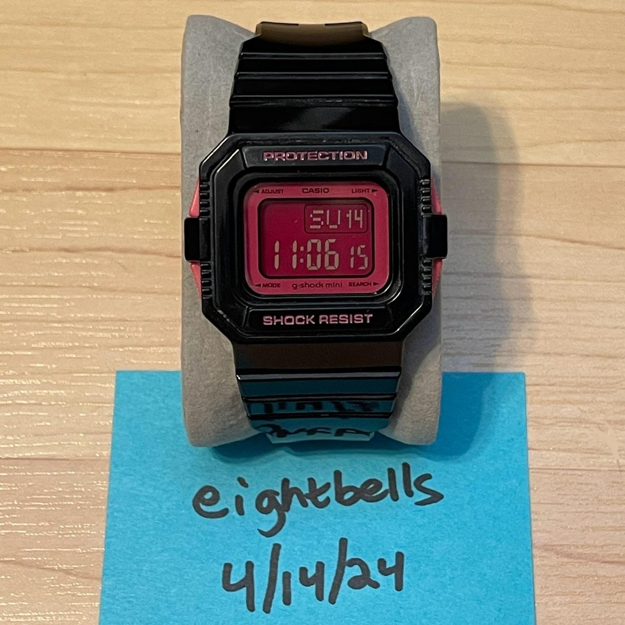WTS] Casio G-Shock Mini GMN-550-1B Black Pink Square Digital Watch 