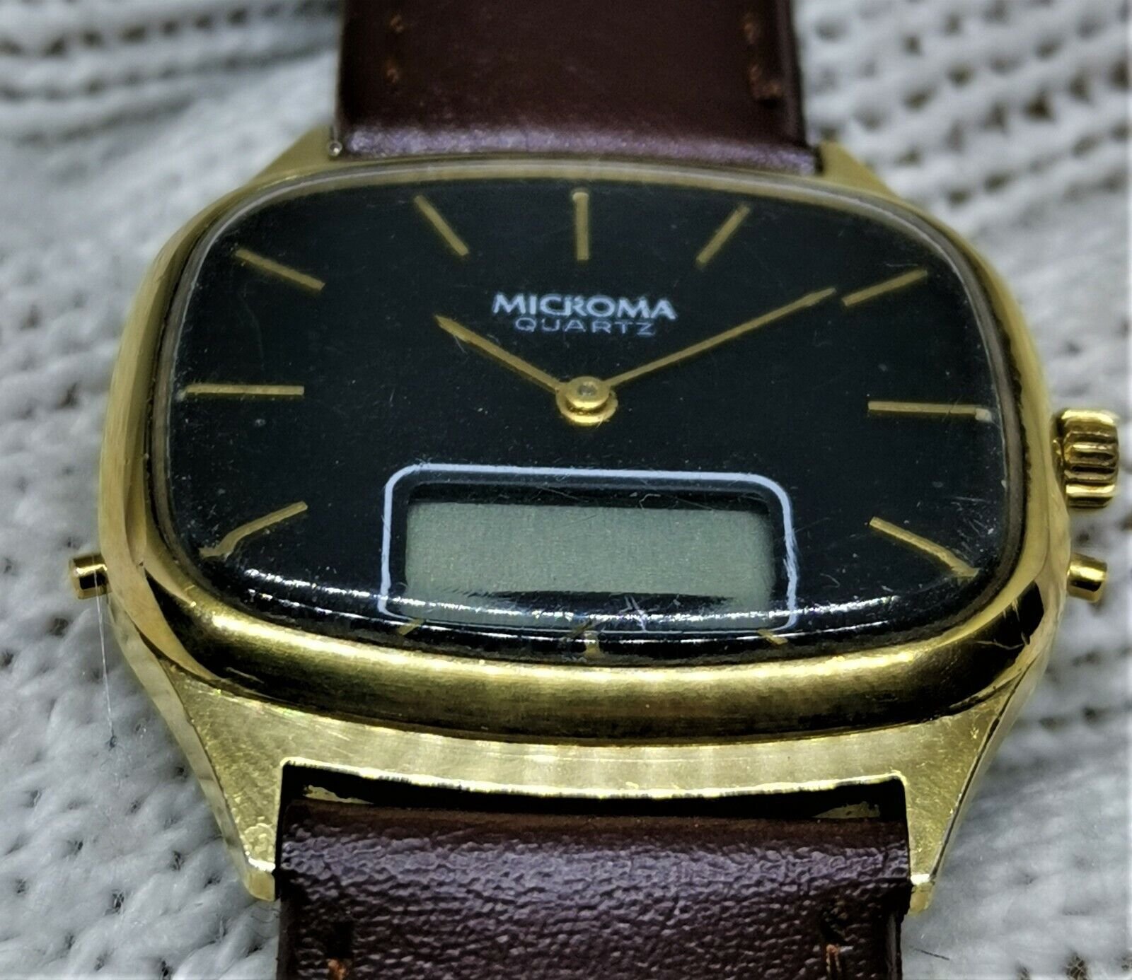 Наручные часы Microma Vintage Digital Watch - Gold Color - Read Description  - 144506944433 - купить на eBay.com (США) с доставкой в Украину |  Megazakaz.com