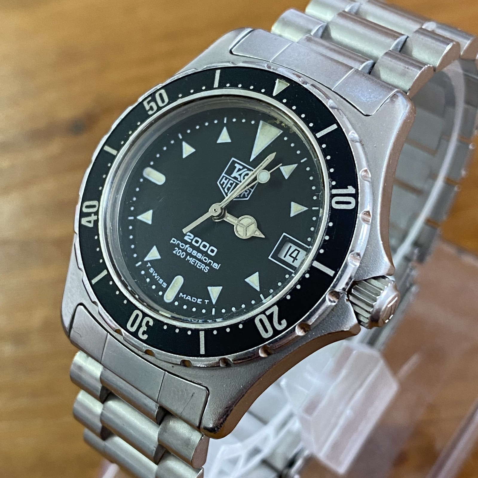 TAG HEUER 2000 Professional 973.013 Black 200m Quartz Men