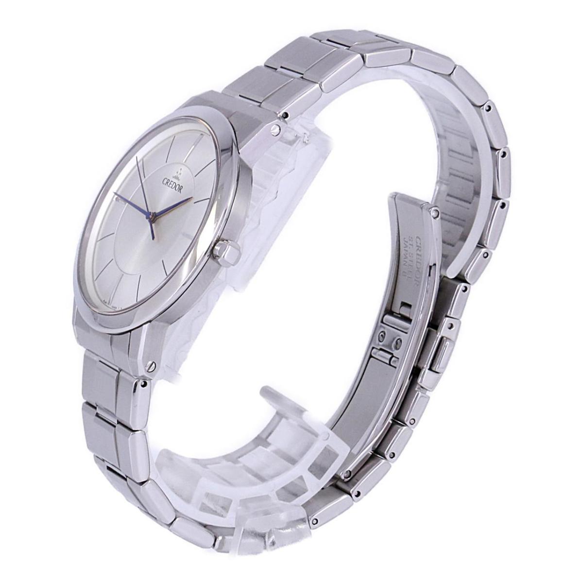 Seiko Credor node 8J81-0AE0/GCAR989 SS quartz [used