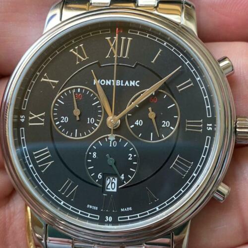 Montblanc tradition chronograph outlet quartz