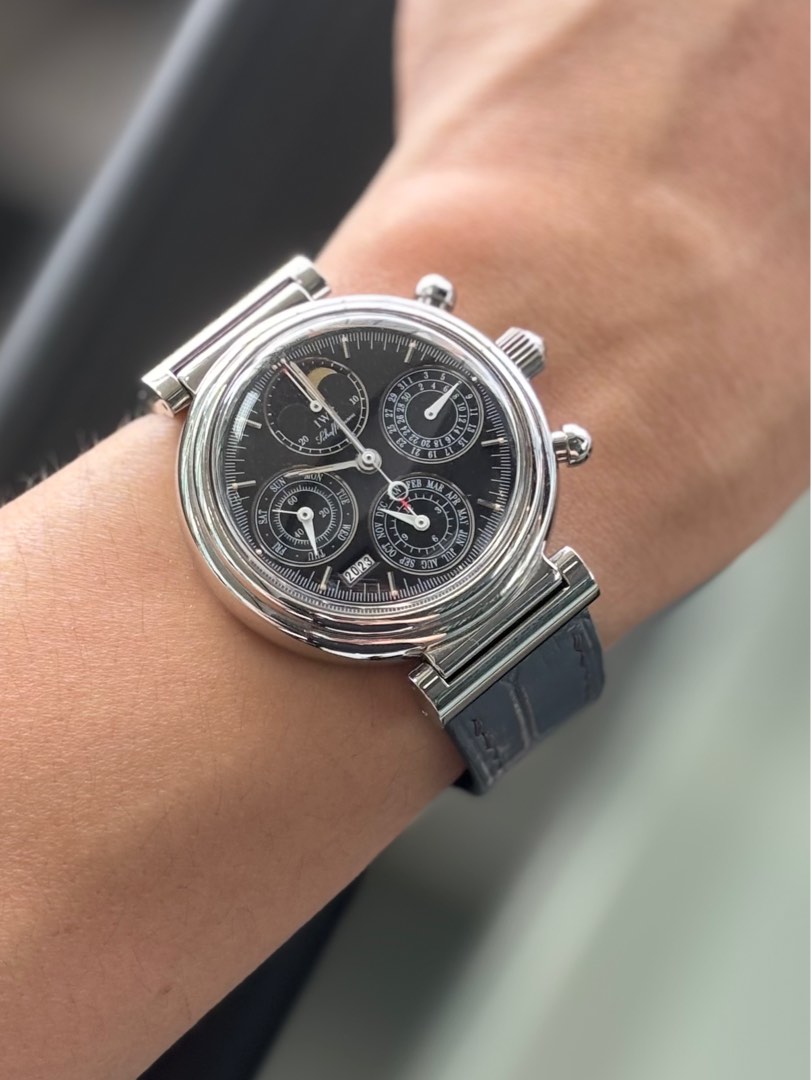 Full Set IWC 3750 30 Da Vinci Perpetual Calendar chronograph