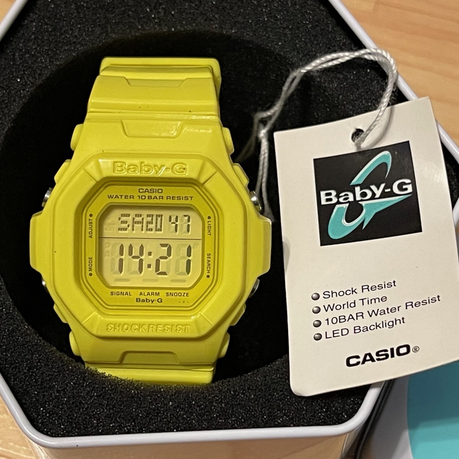 WTS] Casio G-Shock Baby-G BG-5602-9 Lemon Drop Yellow