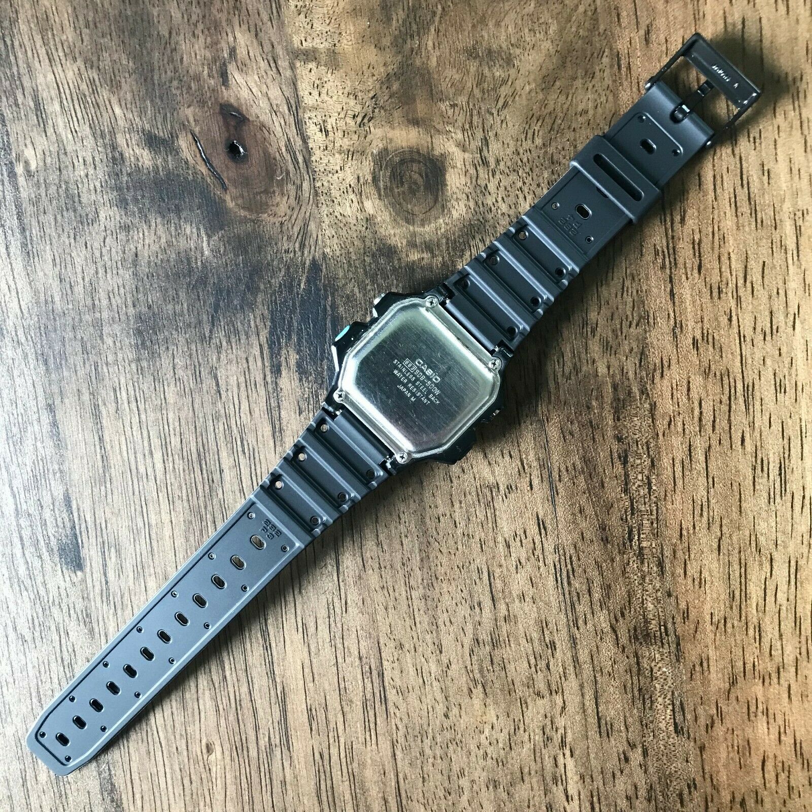 RARE Vintage 1989 Casio SDB-500W Lap Memory Jogging Watch Made in 