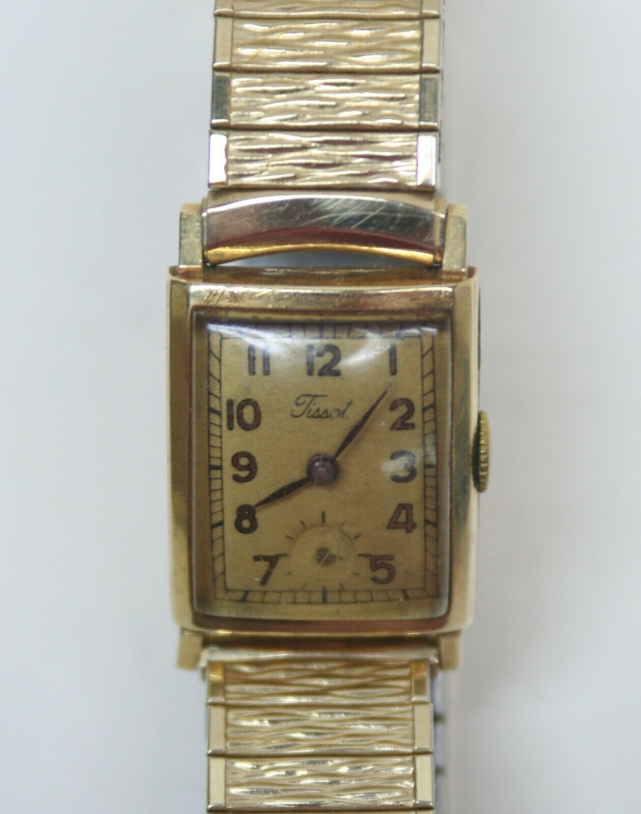 tissot tank style watch