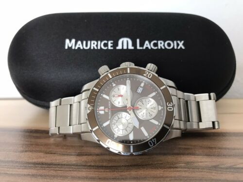 Original Maurice Lacroix Miros Bronze Barrier Chronograph MI 1108