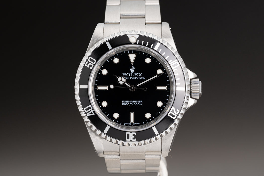 FS 2000 Rolex Submariner 14060 No Date 2 Liner WatchCharts