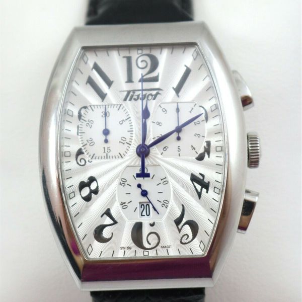 Tissot Z-193 Chronograph Quartz Large Dial Men's Wrist Watch w/Box 