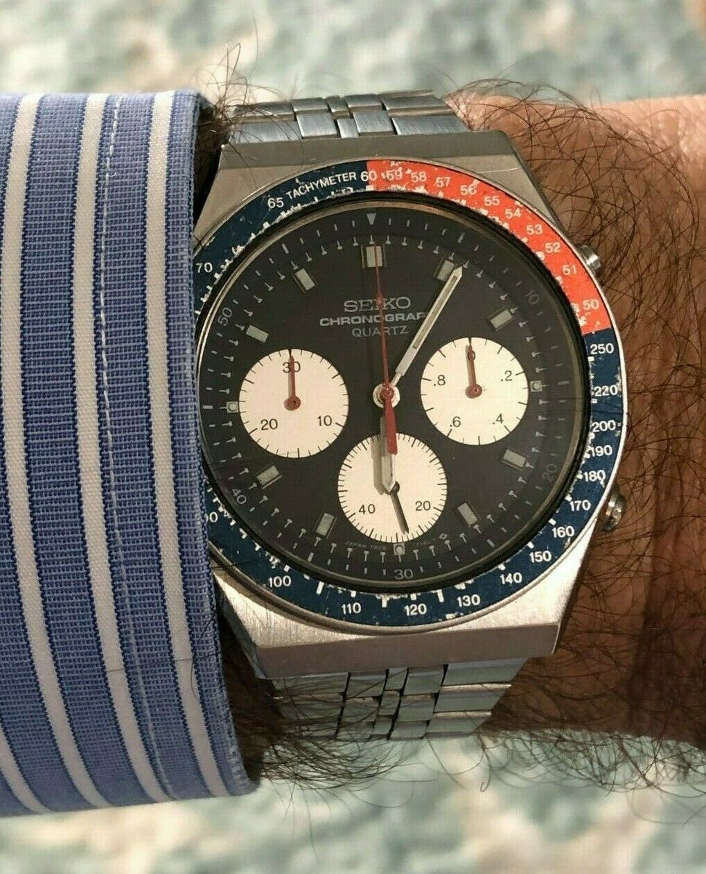 SEIKO 7A28 7100 SPEEDMASTER JDM CHRONOGRAPH